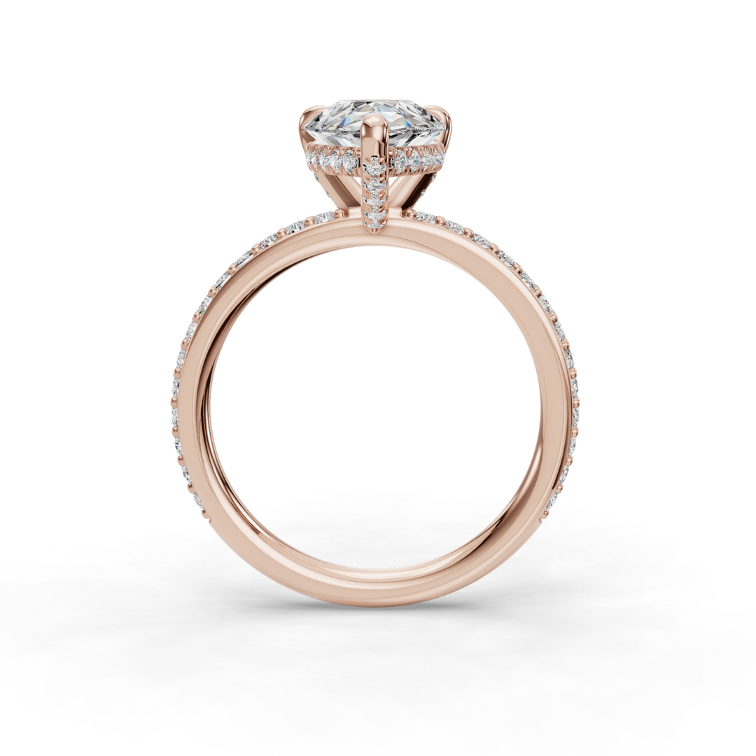 Engagement Halo Ring ERHL0826