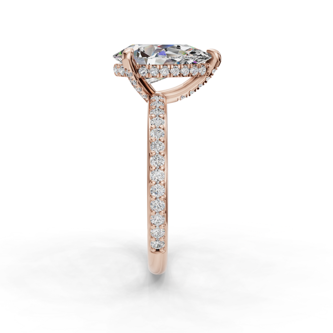 Engagement Halo Ring ERHL0826