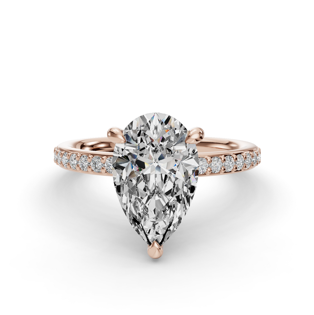 Engagement Halo Ring ERHL0826