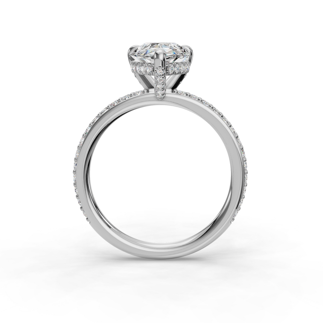 Engagement Halo Ring ERHL0826