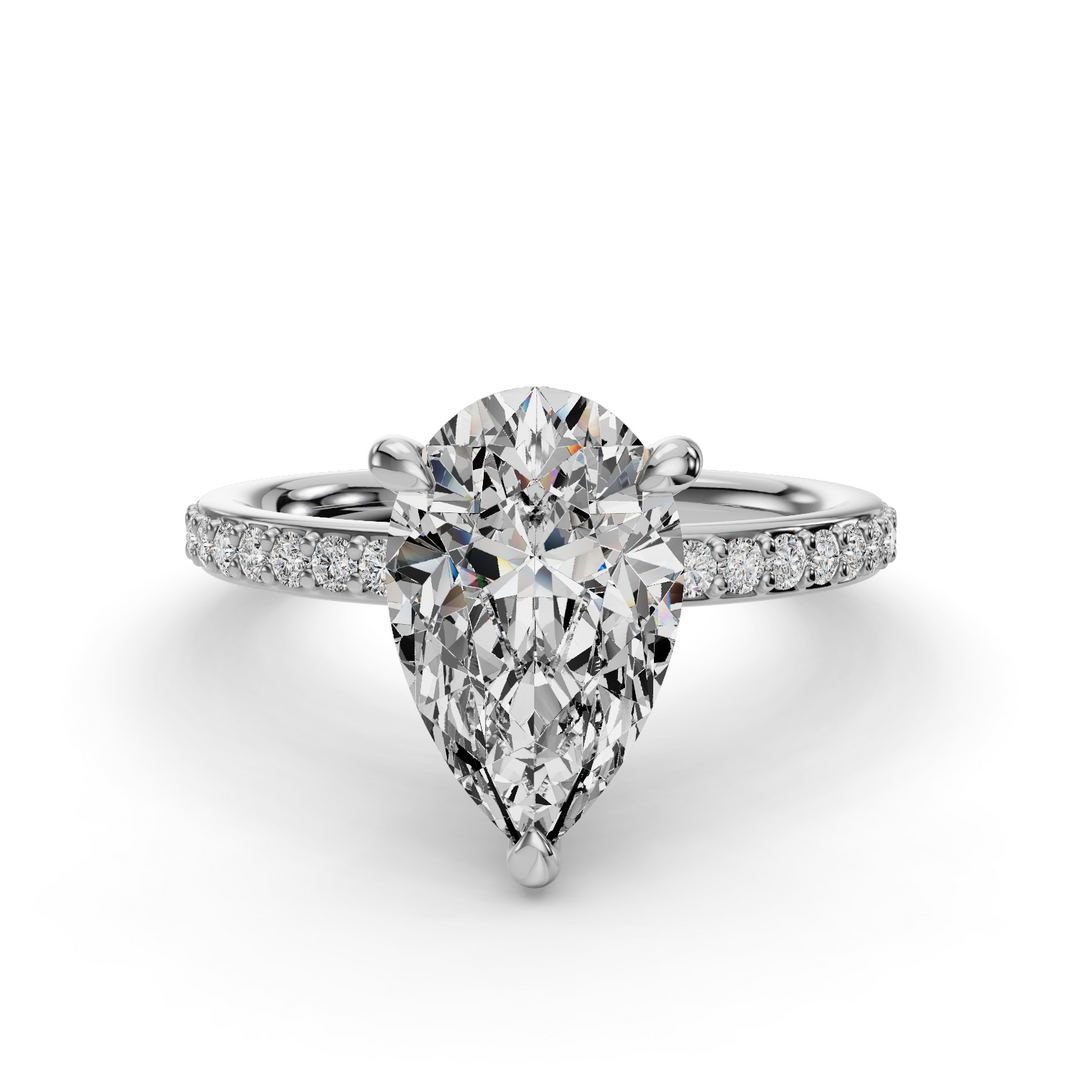 Engagement Halo Ring ERHL0826