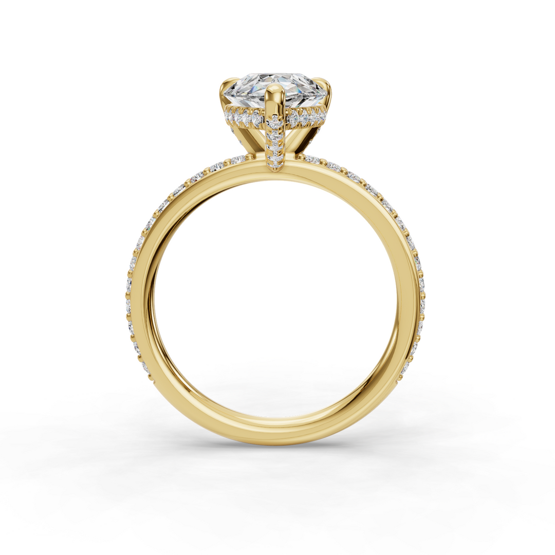 Engagement Halo Ring ERHL0826