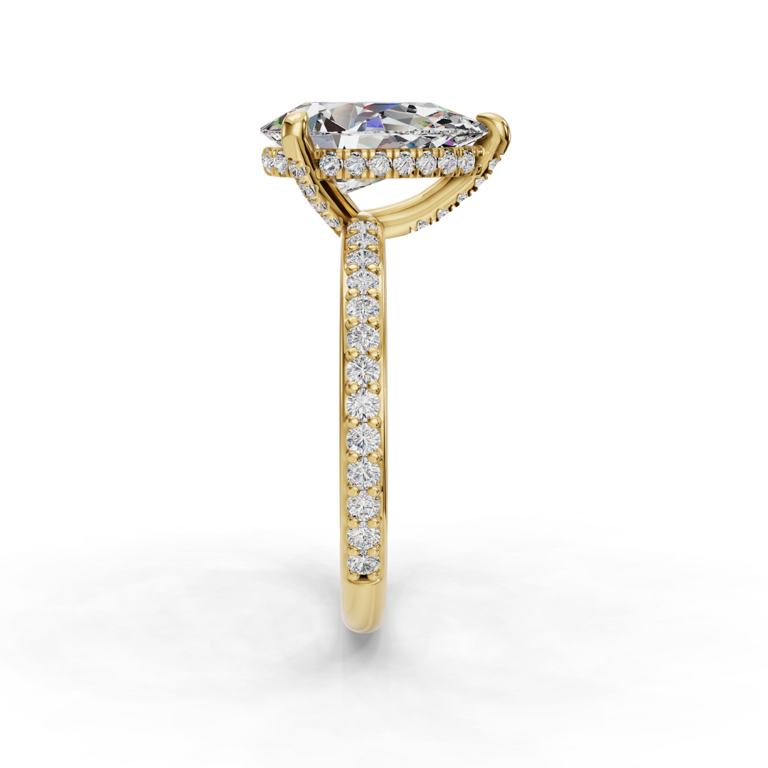 Engagement Halo Ring ERHL0826