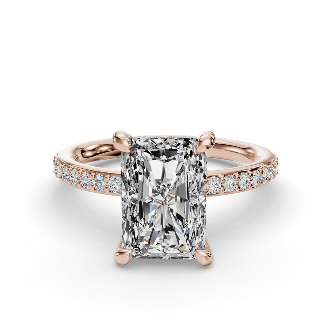 Engagement Halo Ring ERHL0826