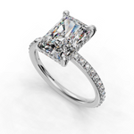 Load image into Gallery viewer, Engagement Halo Ring ERHL0826
