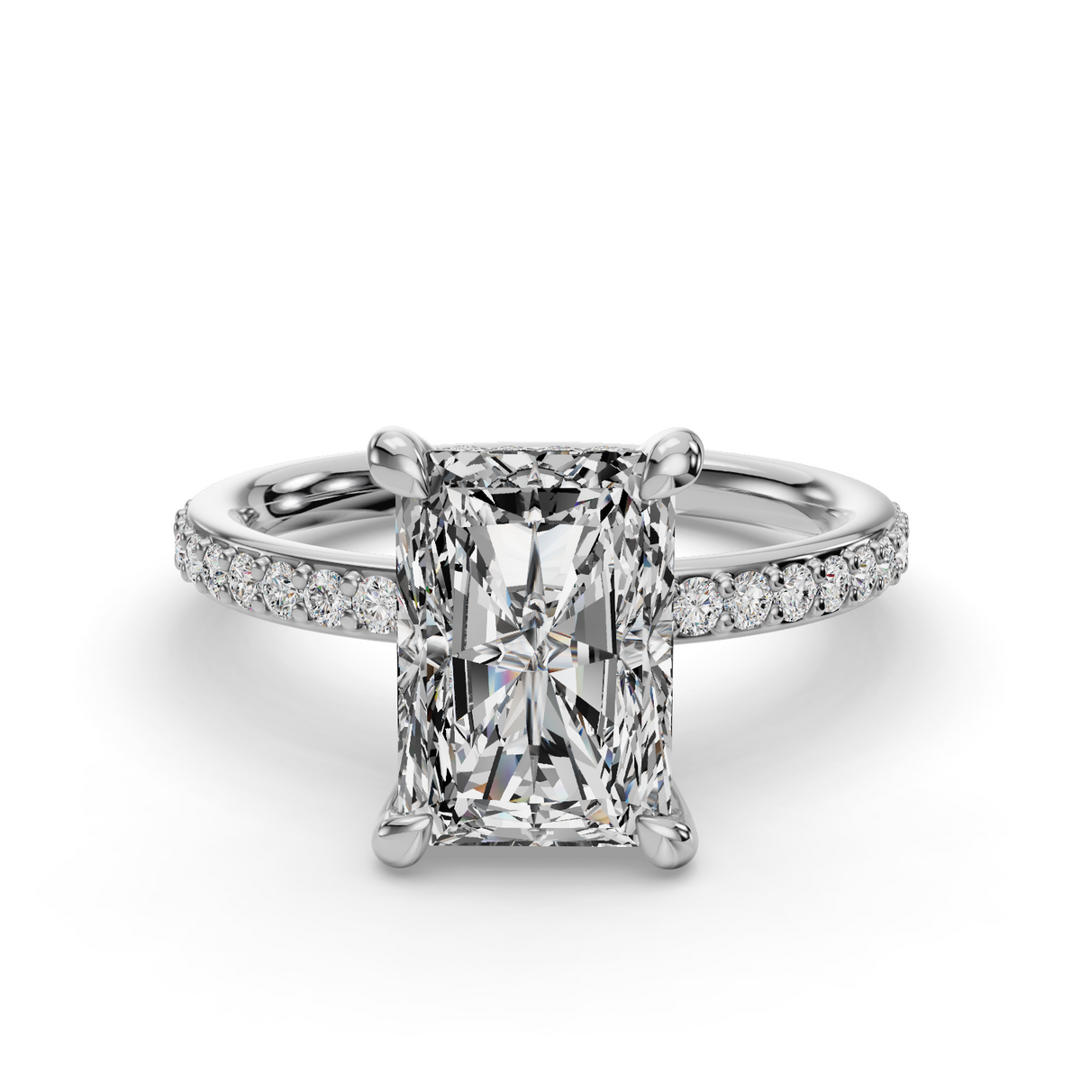Engagement halo ring erhl0826