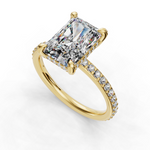 Load image into Gallery viewer, Engagement Halo Ring ERHL0826
