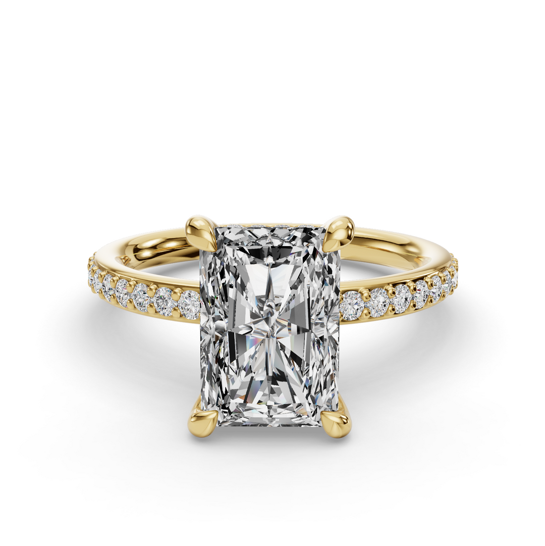 Engagement Halo Ring ERHL0826