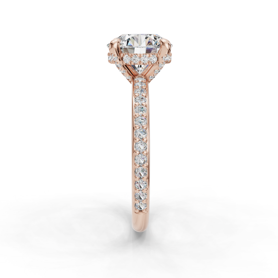 Engagement Halo Ring ERHL0826