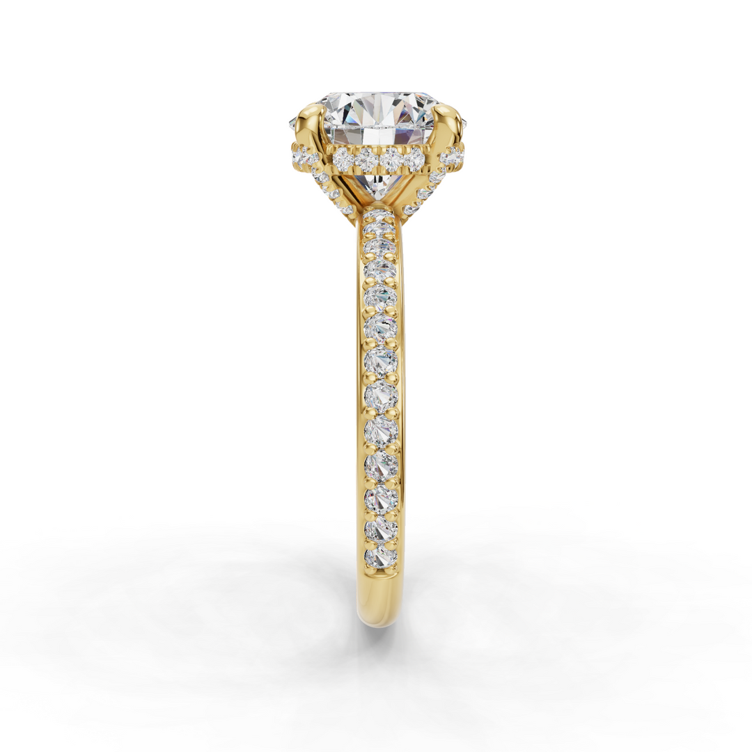 Engagement Halo Ring ERHL0826