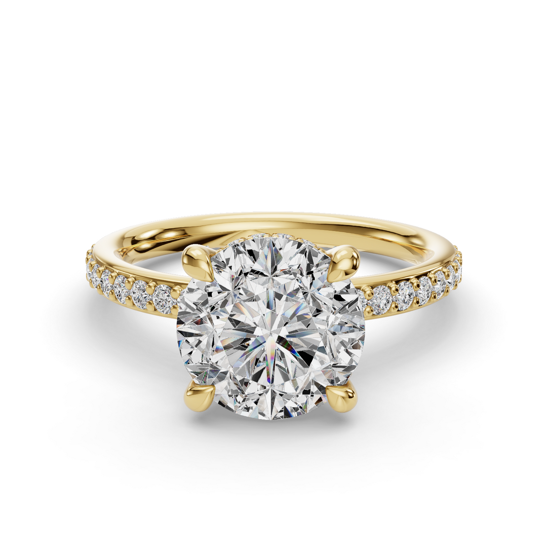 Engagement Halo Ring ERHL0826
