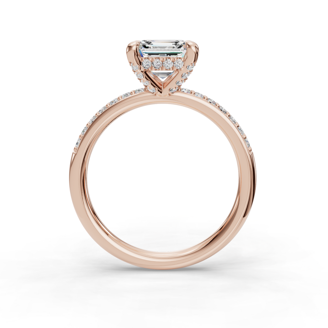 Halo Engagement Ring ERHL0827