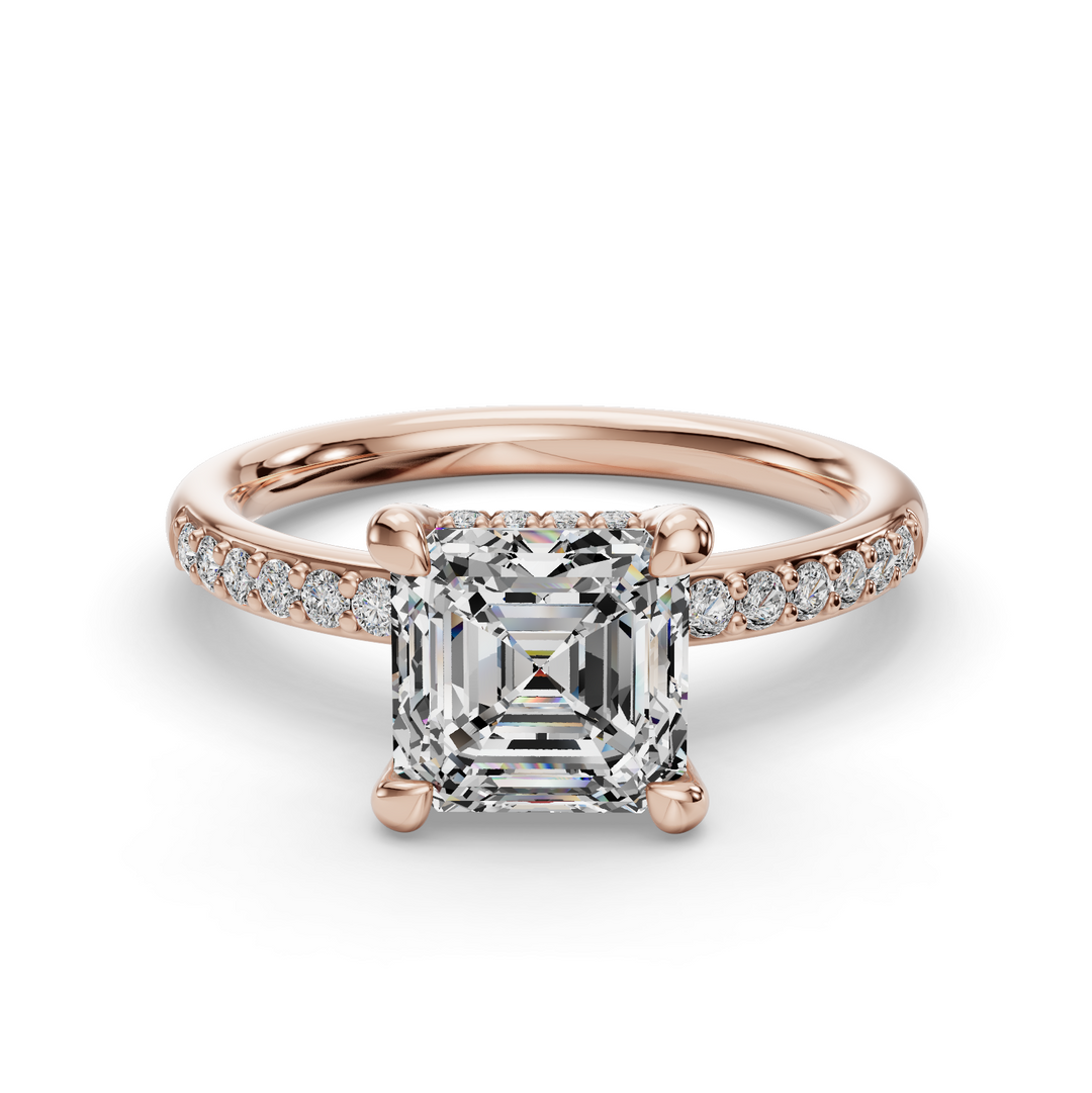 Halo Engagement Ring ERHL0827