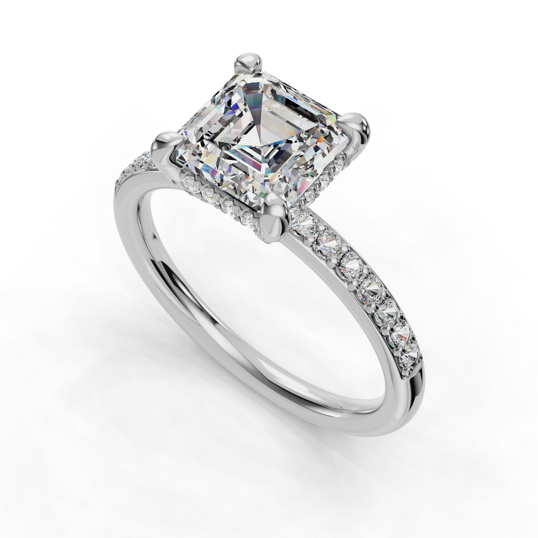 Halo Engagement Ring ERHL0827
