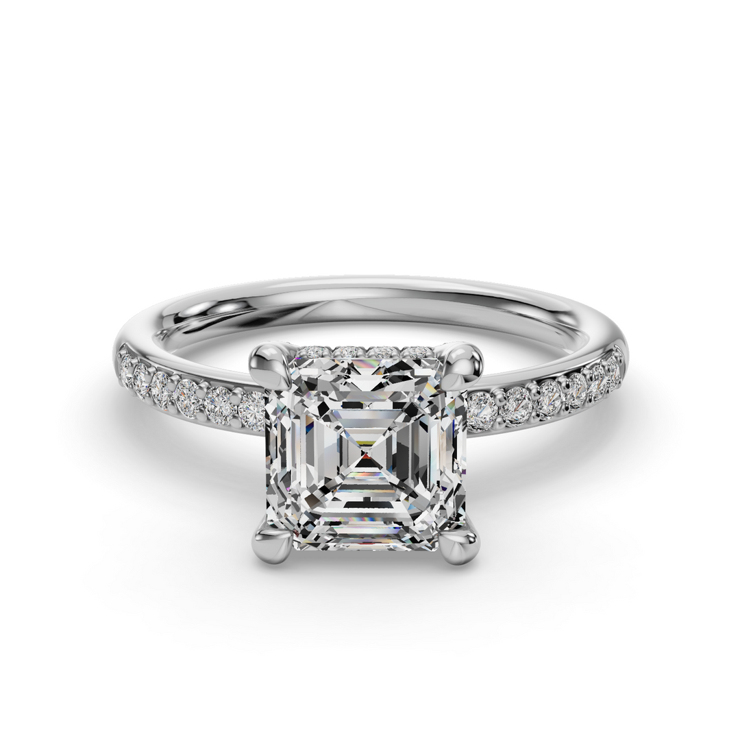 Halo Engagement Ring ERHL0827