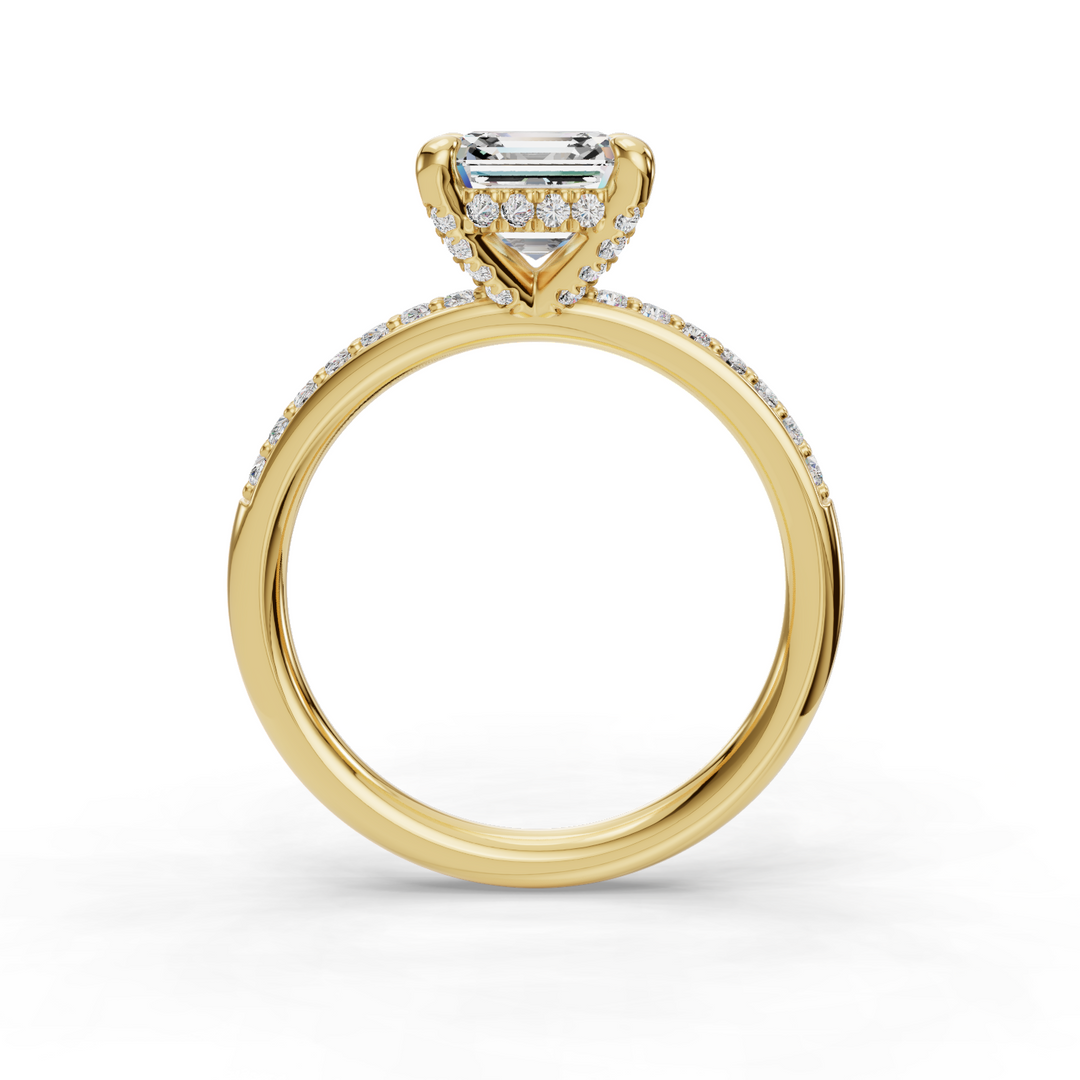 Halo Engagement Ring ERHL0827