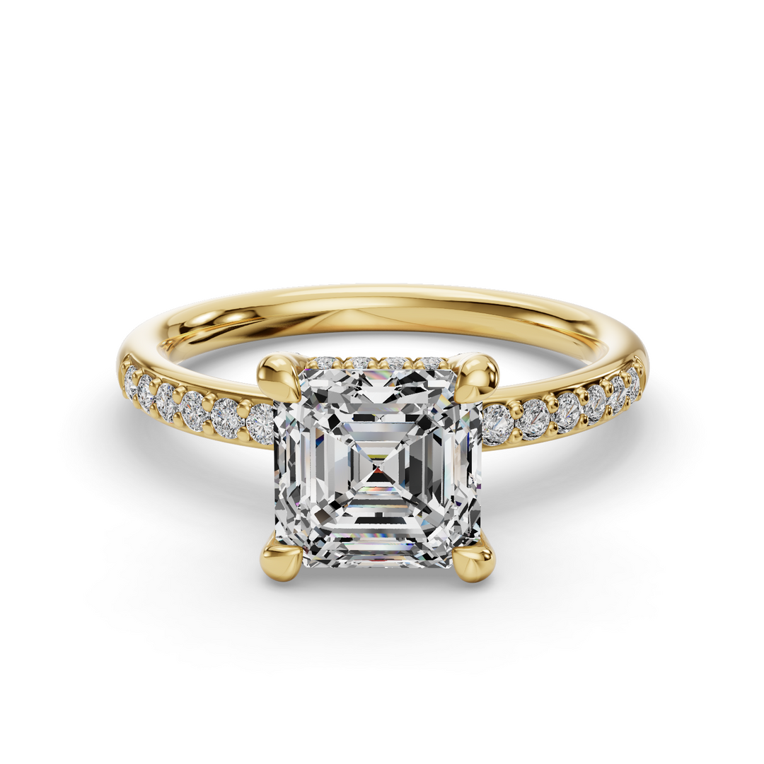 Halo Engagement Ring ERHL0827