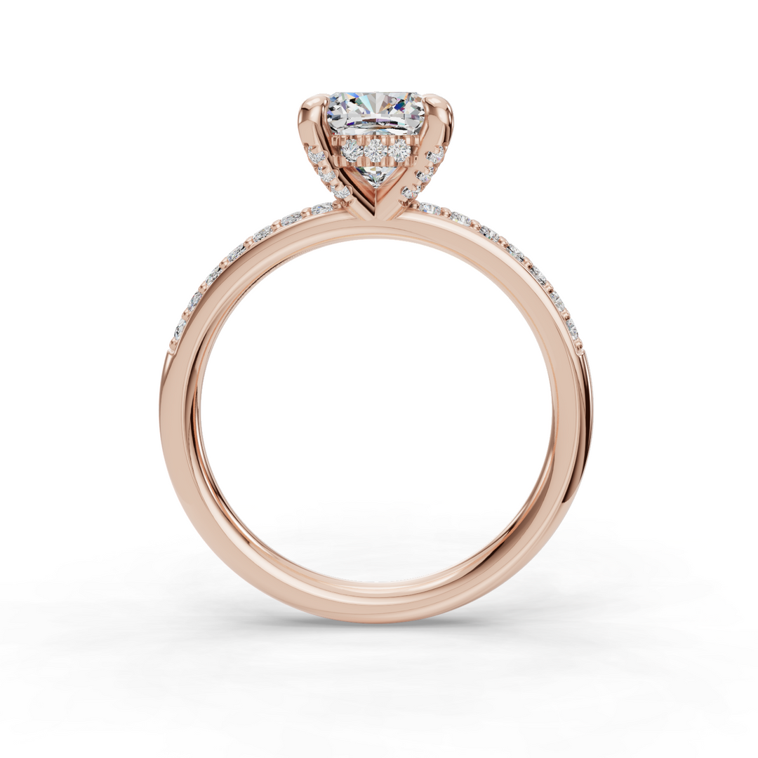Halo Engagement Ring ERHL0827
