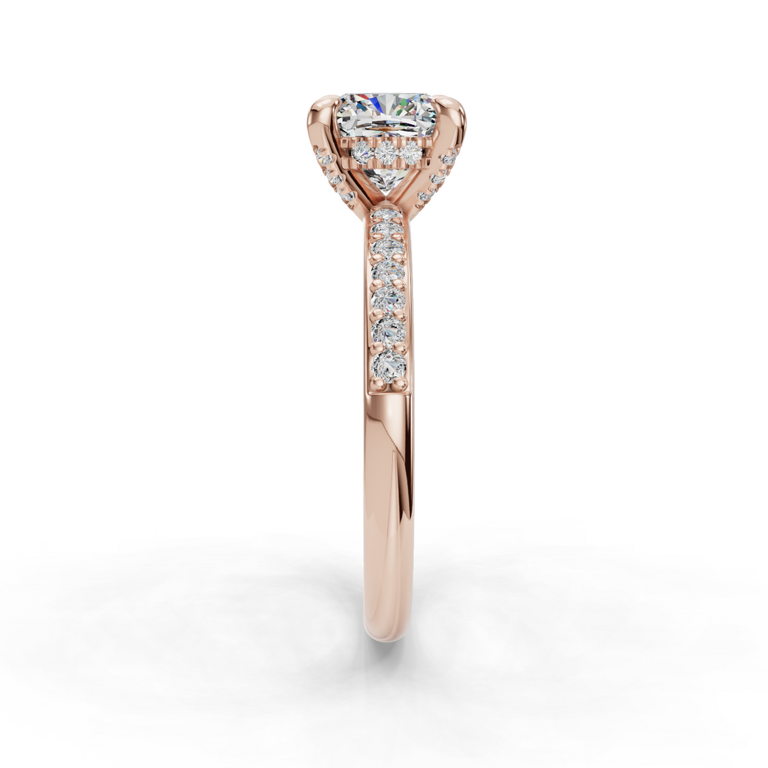 Halo Engagement Ring ERHL0827