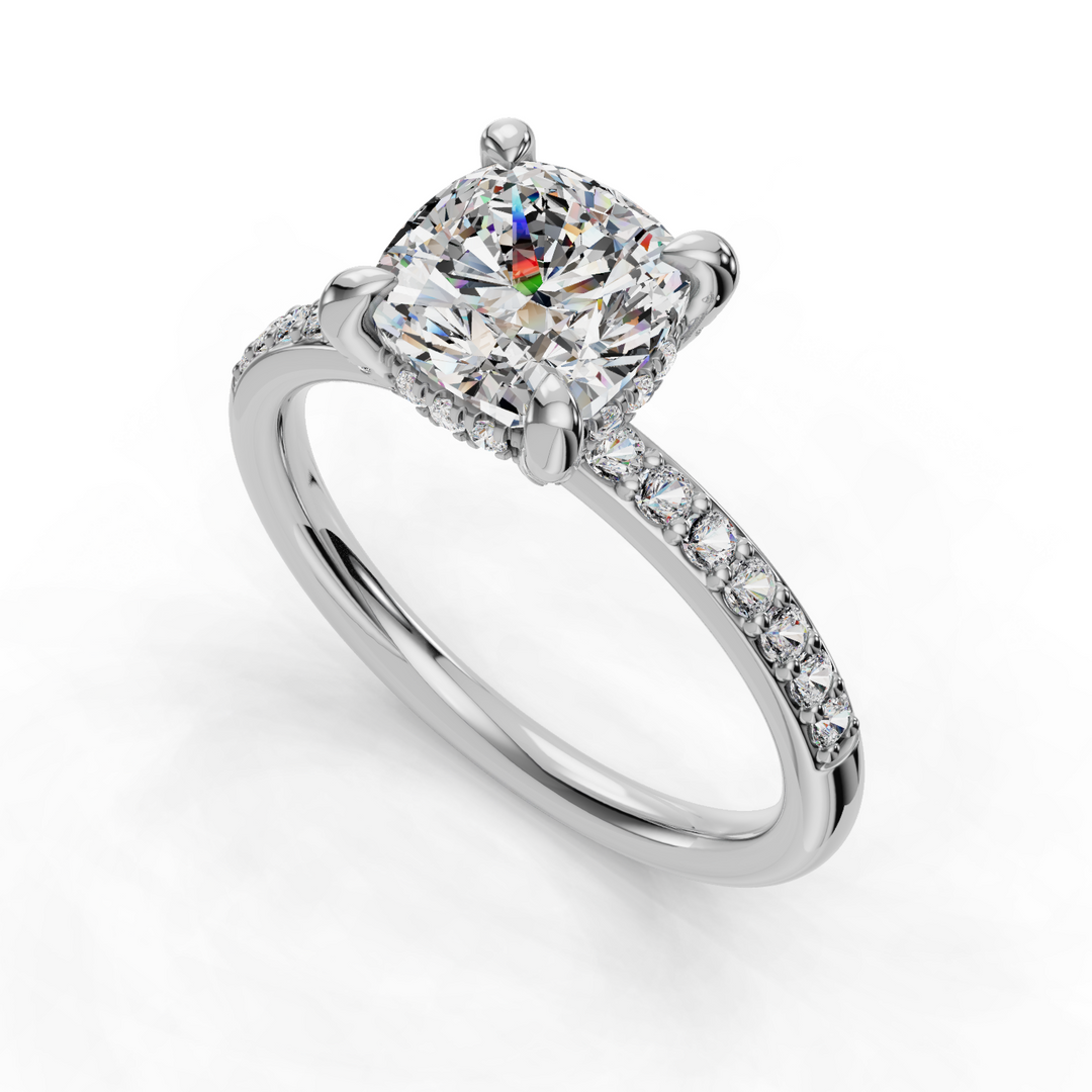 Halo Engagement Ring ERHL0827