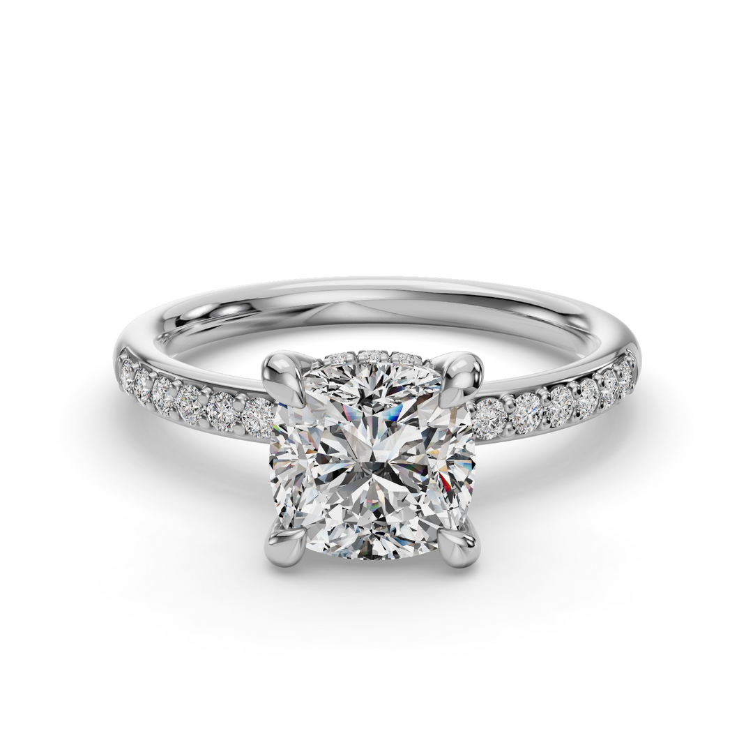 Halo Engagement Ring ERHL0827