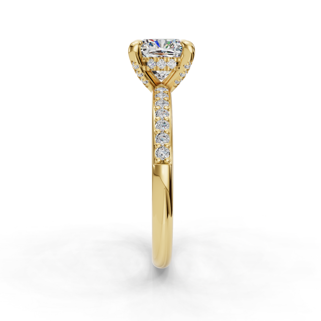 Halo Engagement Ring ERHL0827