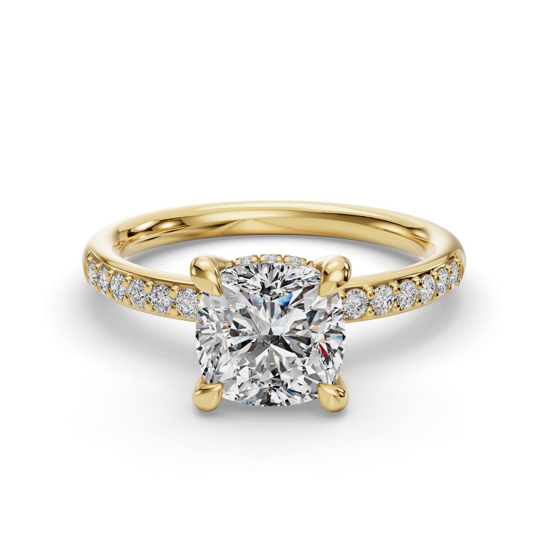 Halo Engagement Ring ERHL0827