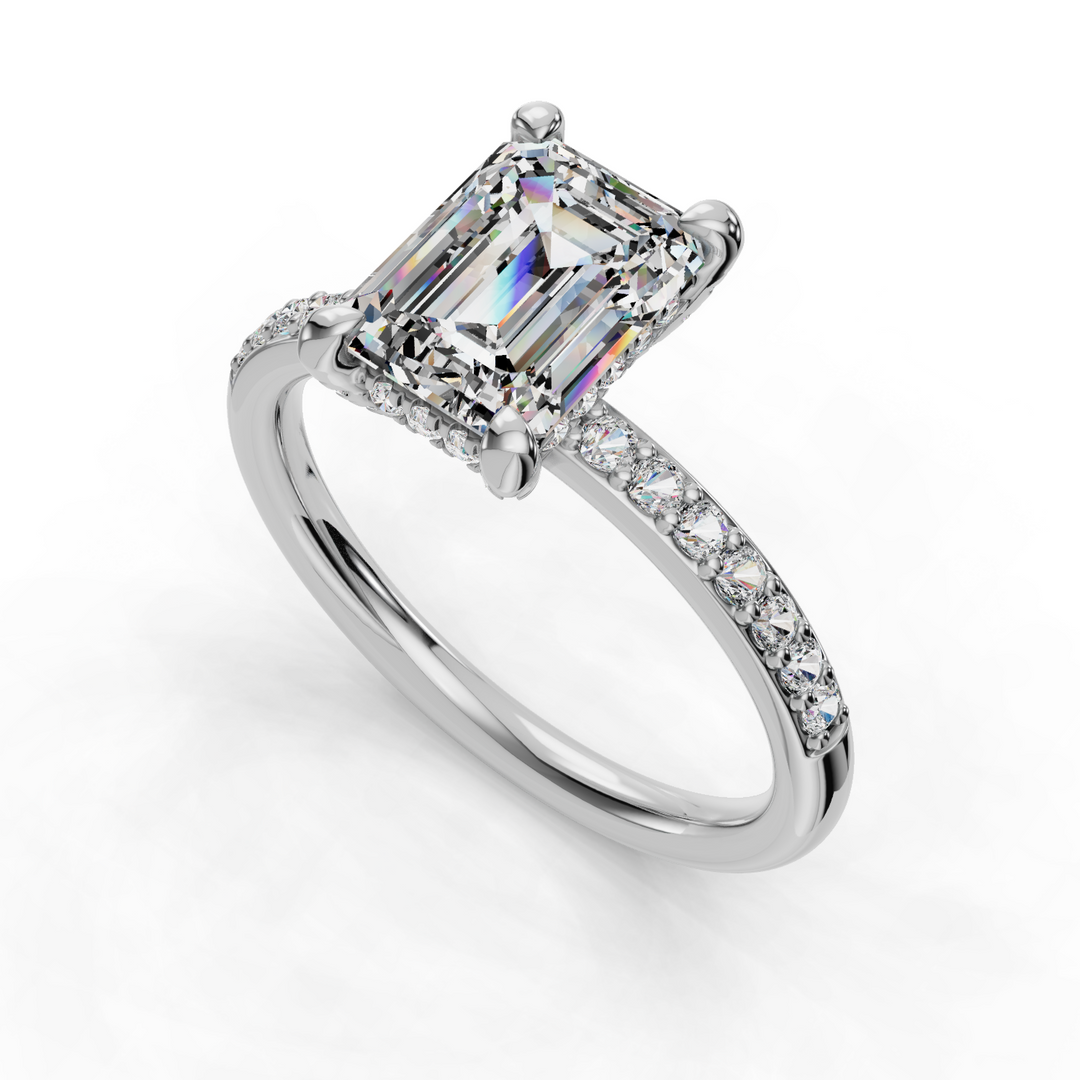 Halo Engagement Ring ERHL0827