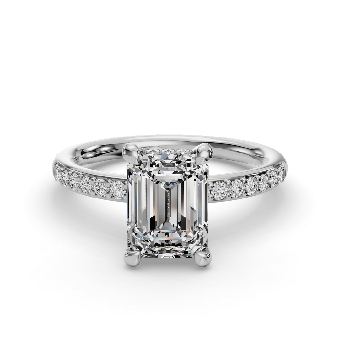 Halo Engagement Ring ERHL0827