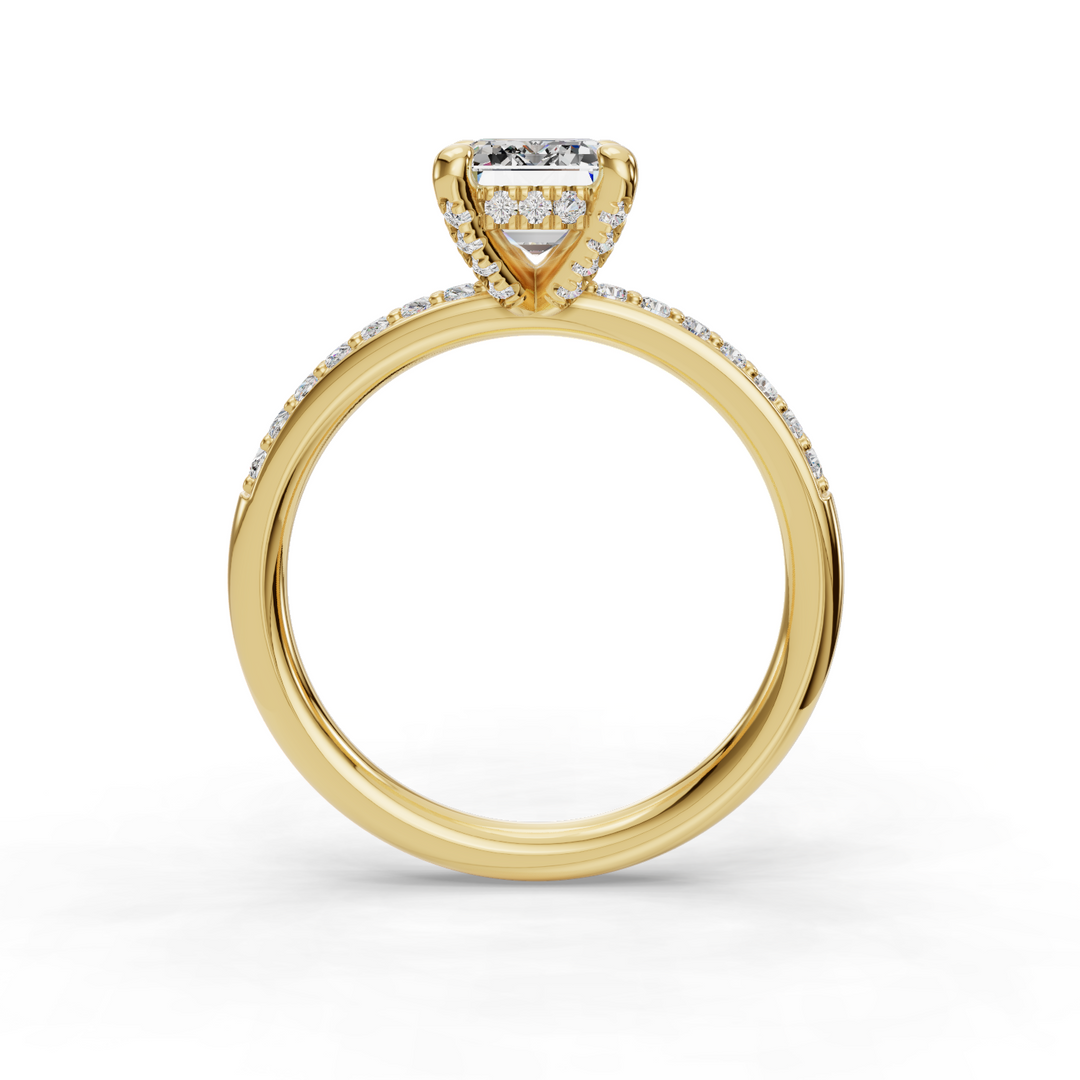 Halo Engagement Ring ERHL0827