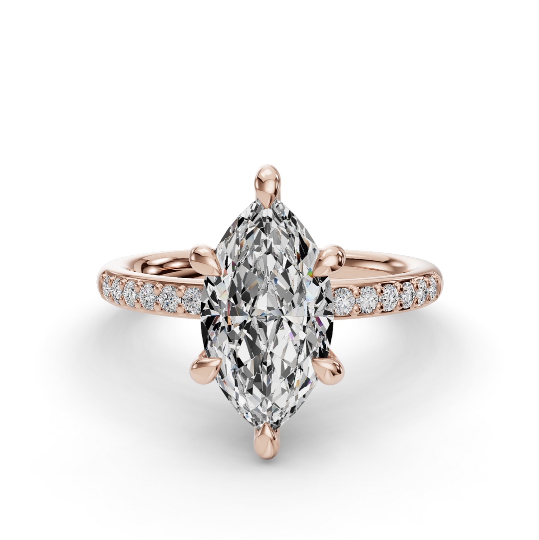 Halo Engagement Ring ERHL0827