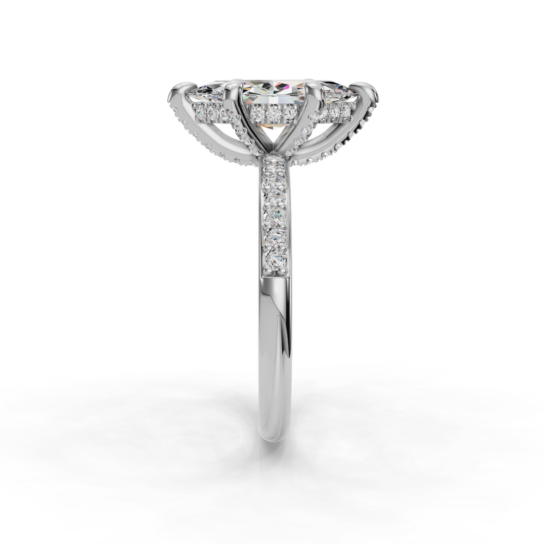 Halo Engagement Ring ERHL0827