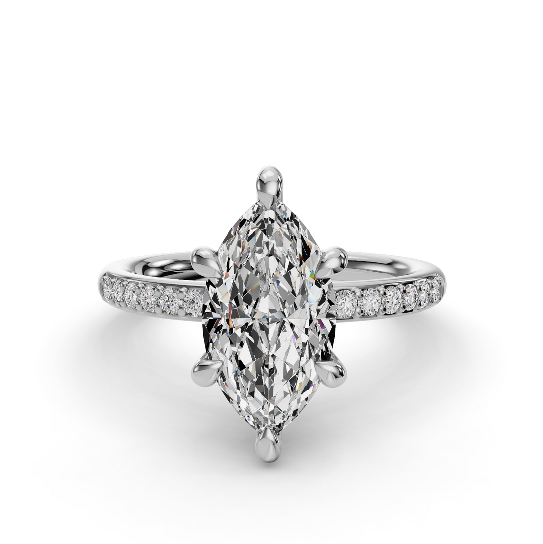 Halo Engagement Ring ERHL0827