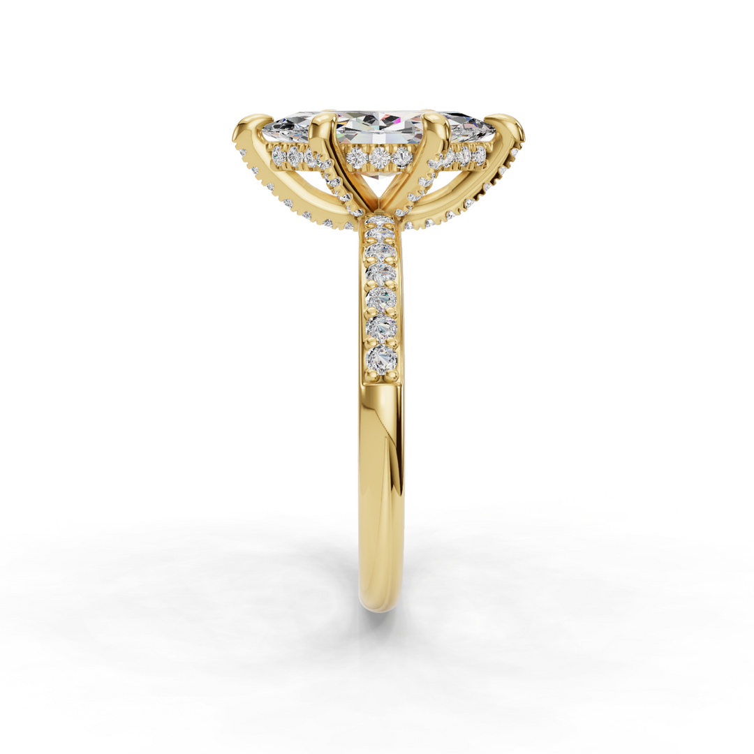 Halo Engagement Ring ERHL0827
