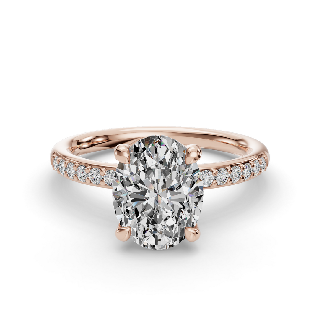 Halo Engagement Ring ERHL0827