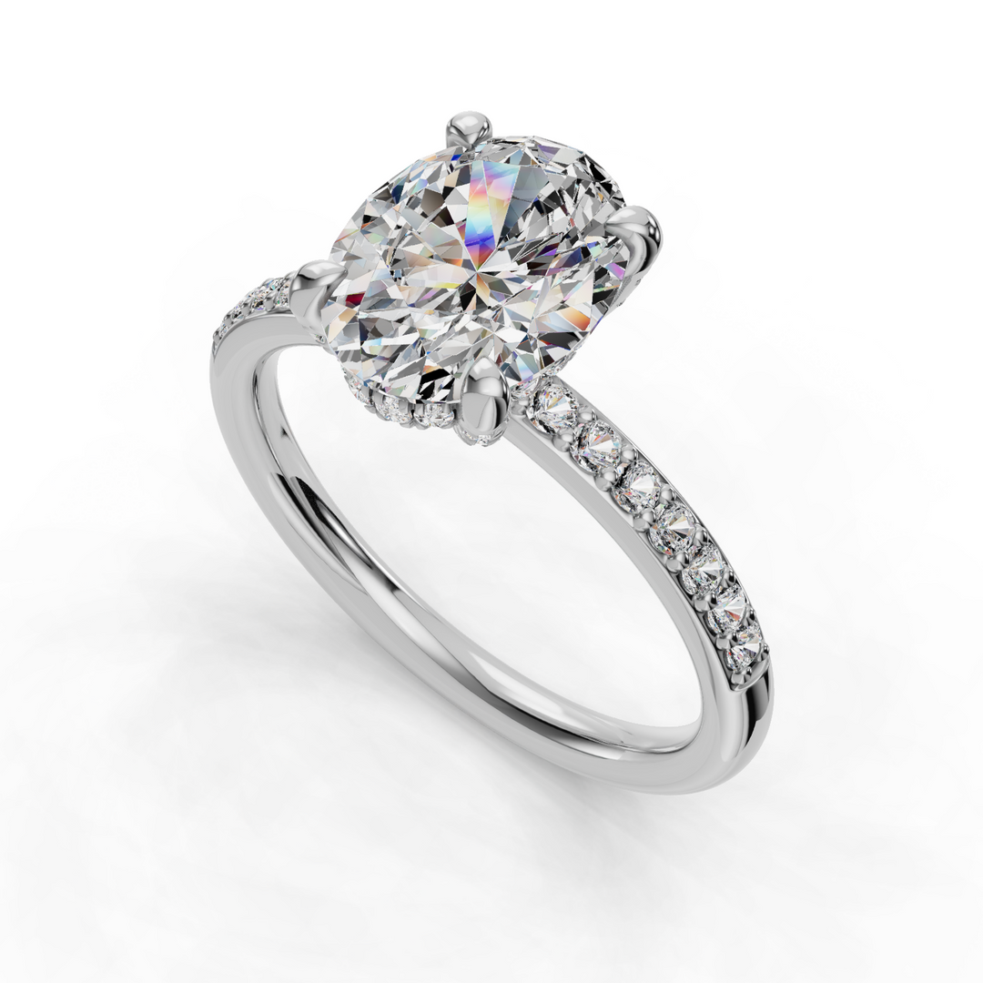 Halo Engagement Ring ERHL0827