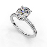 Load image into Gallery viewer, Halo Engagement Ring ERHL0827

