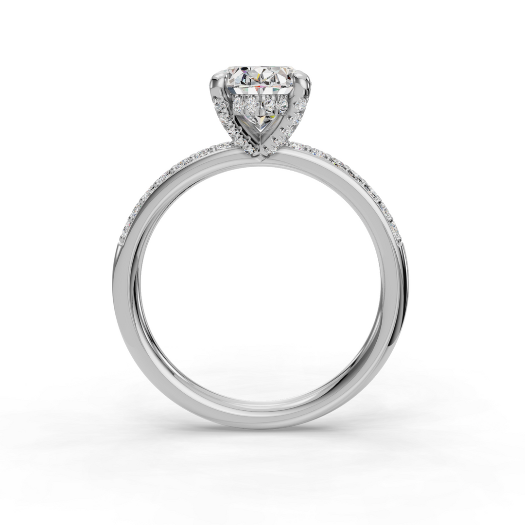 Halo Engagement Ring ERHL0827