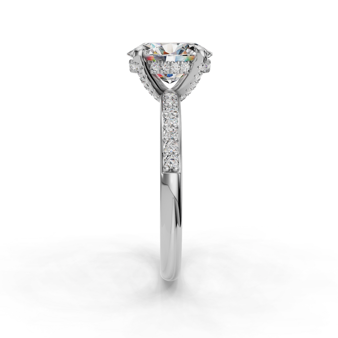 Halo Engagement Ring ERHL0827
