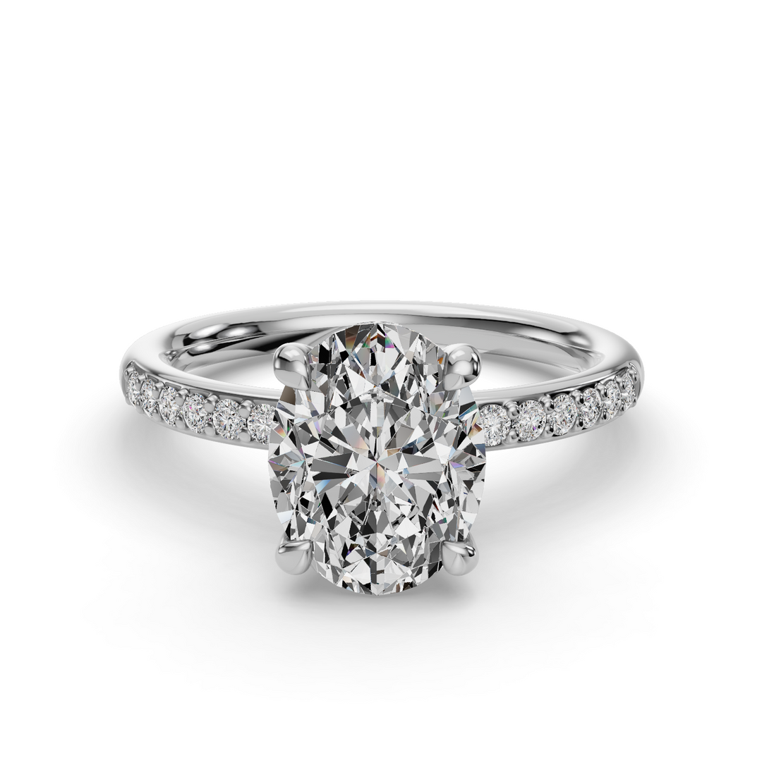 Halo Engagement Ring ERHL0827