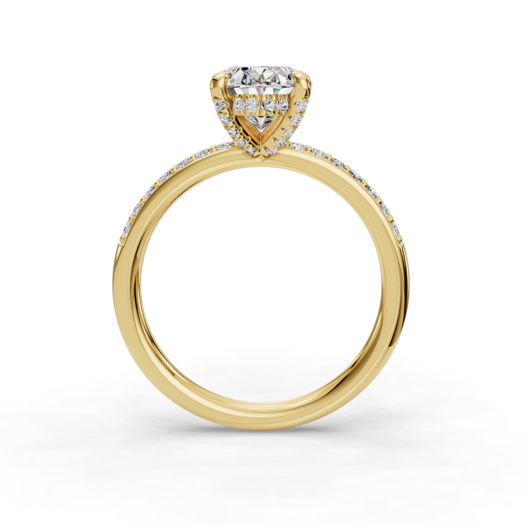 Halo Engagement Ring ERHL0827