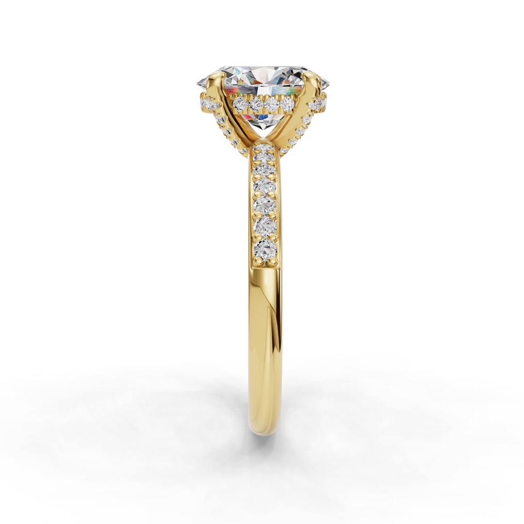 Halo Engagement Ring ERHL0827