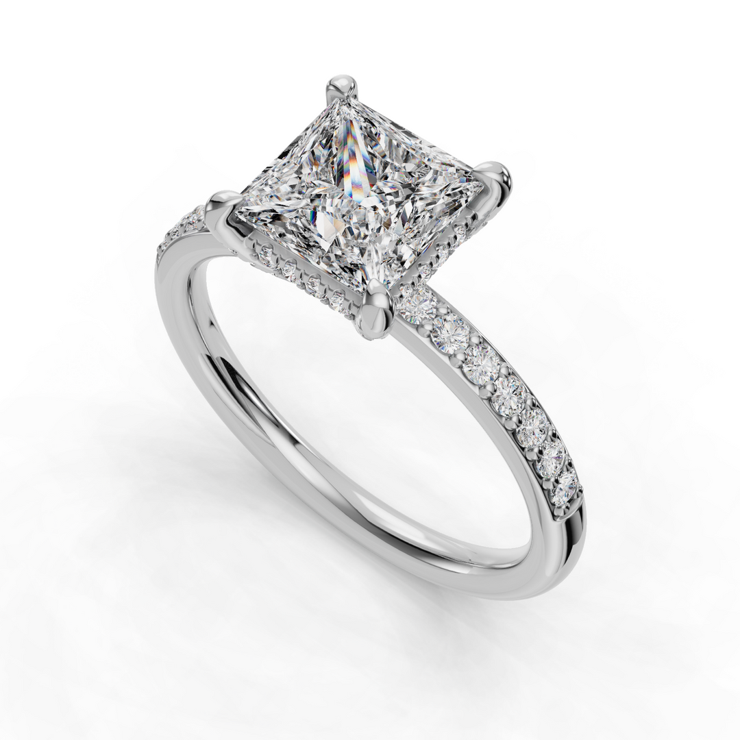 Halo Engagement Ring ERHL0827