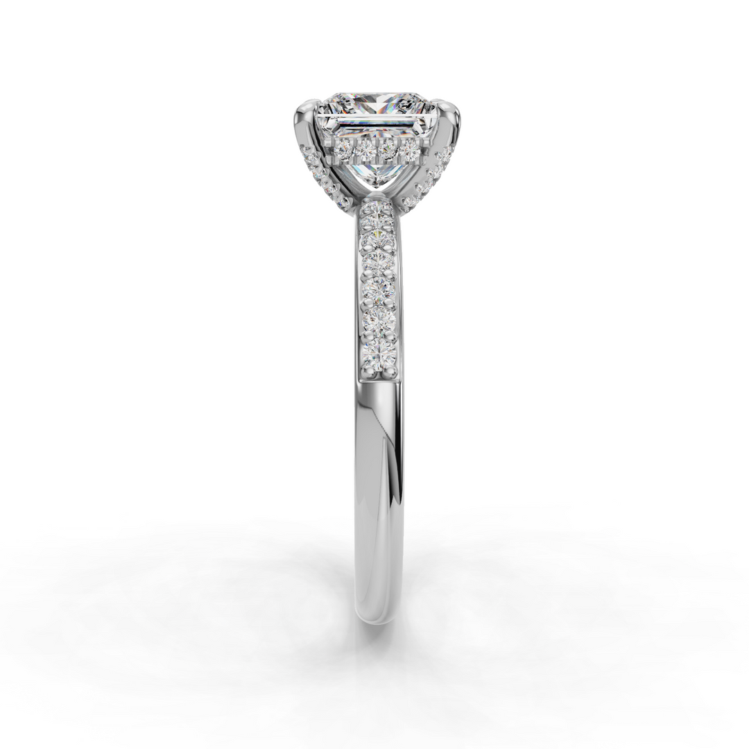 Halo Engagement Ring ERHL0827