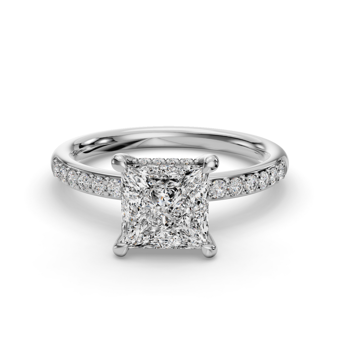Halo Engagement Ring ERHL0827