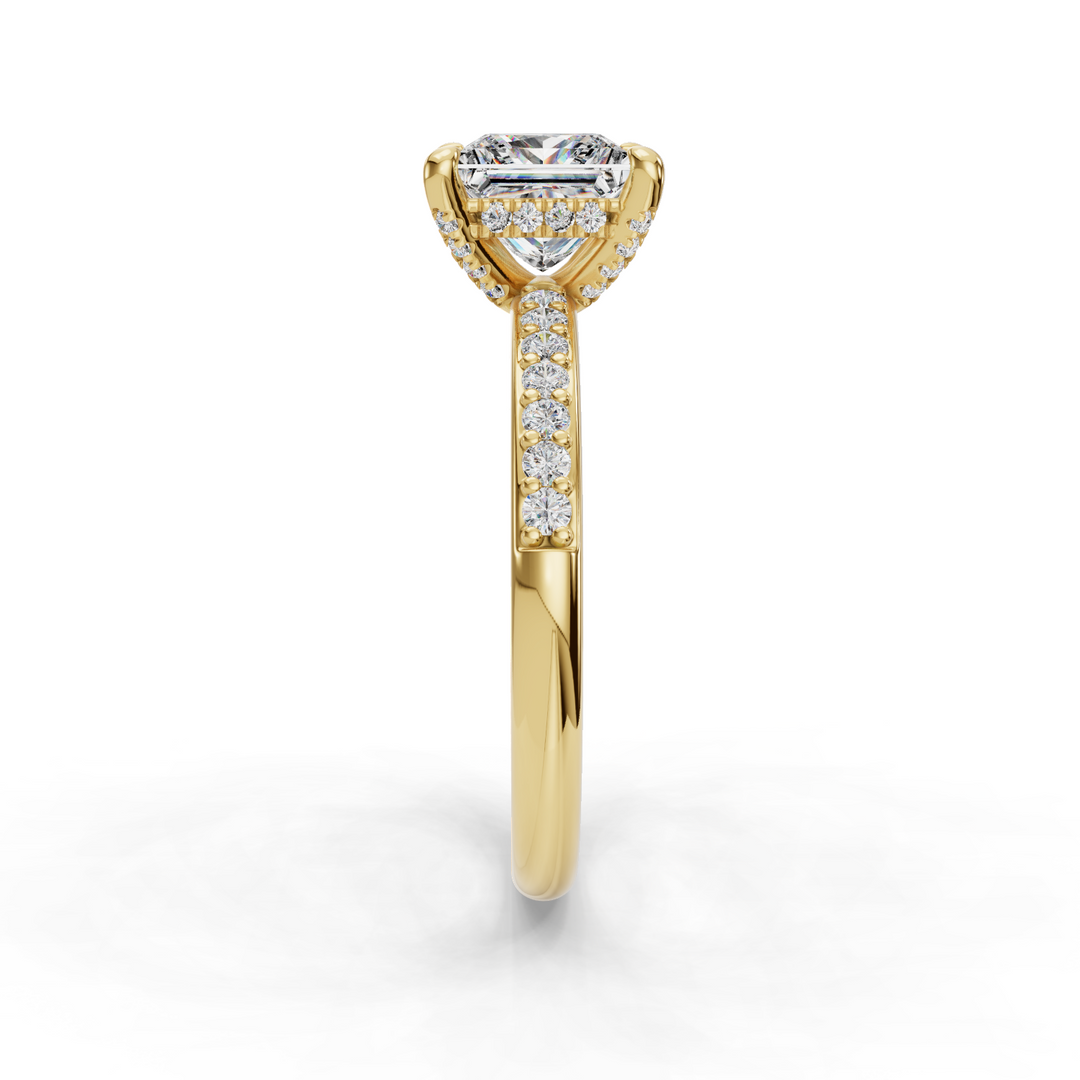 Halo Engagement Ring ERHL0827