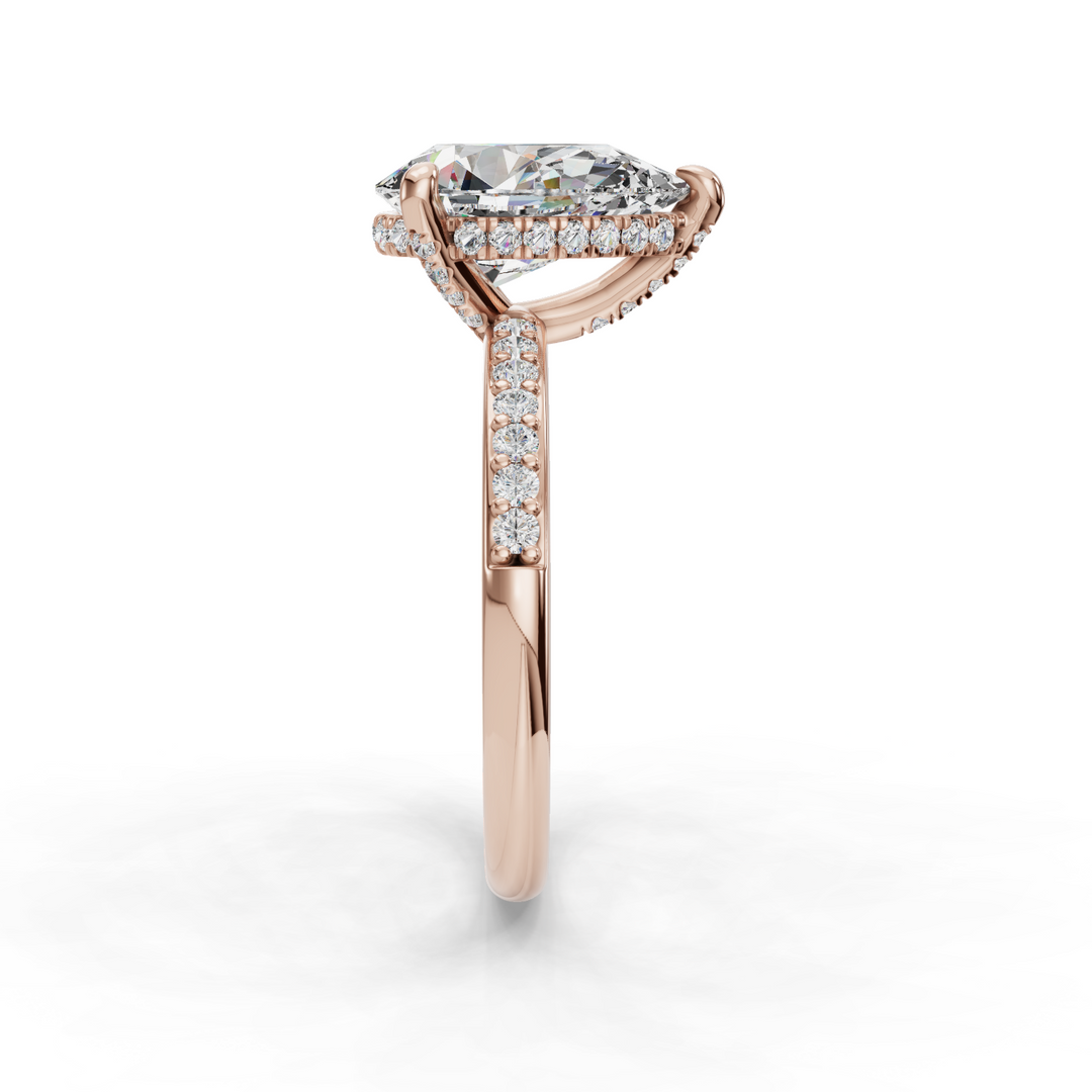 Halo Engagement Ring ERHL0827