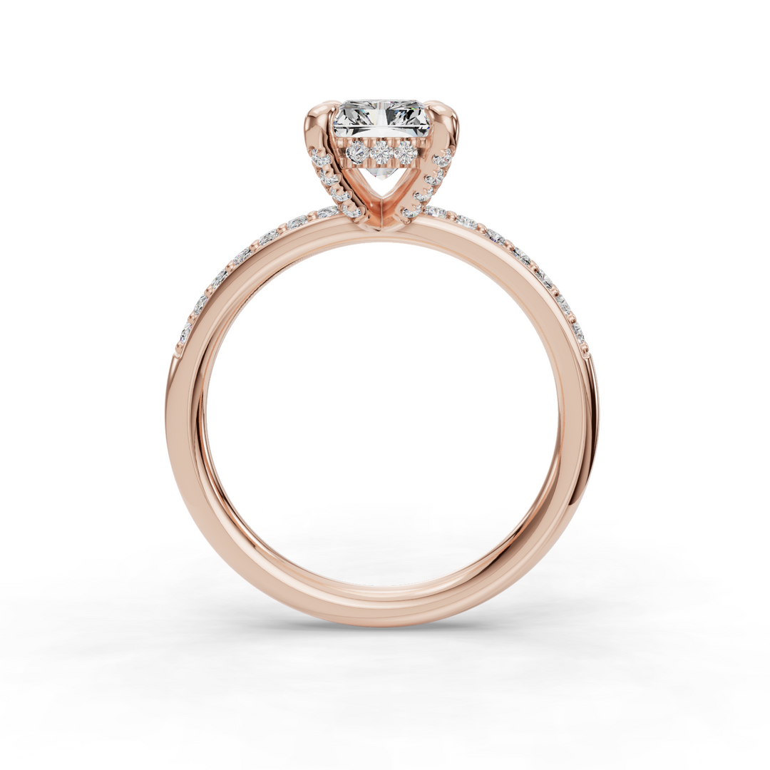 Halo Engagement Ring ERHL0827