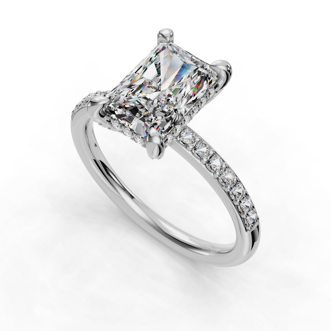 Halo Engagement Ring ERHL0827