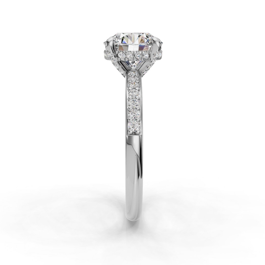 Halo Engagement Ring ERHL0827